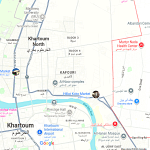 El-Haj Yousif area of East Nile District in North Khartoum, Sudan. (Map data © 2025 Google)