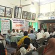 Members of 10 civil society organizations on Sept. 25, 2025 discuss strategies to fight Rajasthan state, India anti-conversion bill. (Rahul Kashyap for Morning Star News)