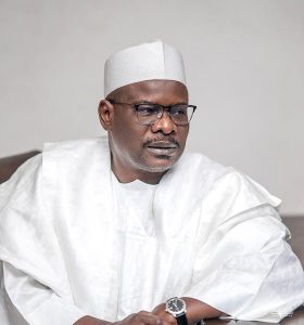 Sen. Mohammed Ali Ndume represents Borno South, Borno state, Nigeria. (Kwaro1, Creative Commons)