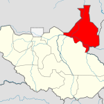 Location of Upper Nile state, South Sudan. (Ivan25, Creative Commons)