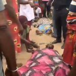 Corpses of Christians slain in Sarkin Noma village, Nasarawa state, Nigeria on Nov. 6, 2025. (Christian Daily International-Morning Star News screenshot from video)