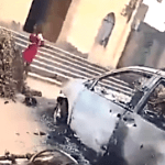 Aftermath of attack on St. Andrews Anglican Church in Isiokwe, Anambra state, Nigeria on Dec. 7, 2025. (Screenshot from Facebook video)
