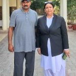 Haroon Shahzad with attorney Aneeqa Maria. (Christian Daily International-Morning Star News)