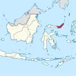 Location of North Sulawesi Province in Indonesia. (TUBS, Creative Commons)