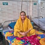 Sheela Devi in Kachhwa Christian Hospital in Uttar Pradesh state, India. (Morning Star News)