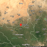 Location of Ajuang Thok Refugee Camp in South Sudan. (Map data © 2026 Google)