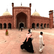 Badshahi Mosque in Lahore, Pakistan. (Screenshot from YouTube)