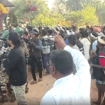 Hindu extremist attack on church in Kanker District, Chhattisgarh state, India in December 2025. (Screenshot from video)