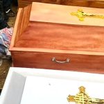 Caskets bearing corpses of three Christians killed in Jos, Plateau state, Nigeria on April 3, 2026. (Facebook)