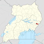 Location of Sironko District, Uganda. (© OpenStreetMap contributors, Jarry1250, NordNordWest-Wikipedia)