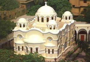 Virgin Mary Church at Zeitoun, in Cairo, Egypt. (F50R2J, Creative Commons)