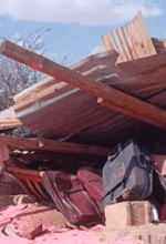 Church building demolished in Khartoum North, Sudan on July 8, 2025. (CSW)