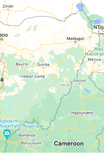 Location of Kaduna state in Nigeria. (Map data © 2024 Google)