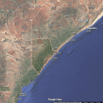 Location of Lower Juba Region, Somalia. (Map data © 2026 Google)