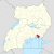 Location of Mayuge District in Uganda. (OpenStreetMap contributors, Jarry1250, NordNordWest, Creative Commons)