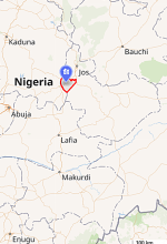 Location of Riyom County, Plateau state, Nigeria. (Map data © OpenStreetMap contributors 2026)
