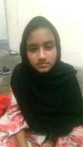 Maryam Asif Masih, 13, was abducted in Vehari District, Pakistan on April 23, 2026, her mother says. (Courtesy of family)