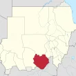 Location of South Kordofan state in Sudan. (TUBS, Creative Commons)