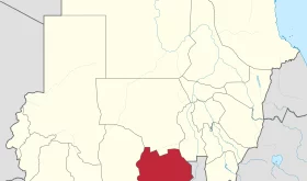 Location of South Kordofan state in Sudan. (TUBS, Creative Commons)
