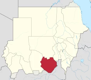 Location of South Kordofan state in Sudan. (TUBS, Creative Commons)