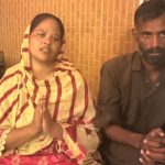Nadeem Masih and wife Nadia Nadeem plead for recovery of daughter Amber Nadeem. (Christian Daily International-Morning Star News screenshot from video)