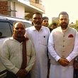 Pastor Prakash Singh (L), Pastor Puran Shafri (center) and Jatinder Masih Gaurav of the Punjab State Minority Commission. (Morning Star News)