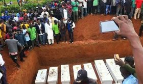 Aug. 1 funeral held for Christians killed in Naridon village, Kauru County, Kaduna state, Nigeria on July 26, 2026. (Catholic Diocese of Kafanchan)
